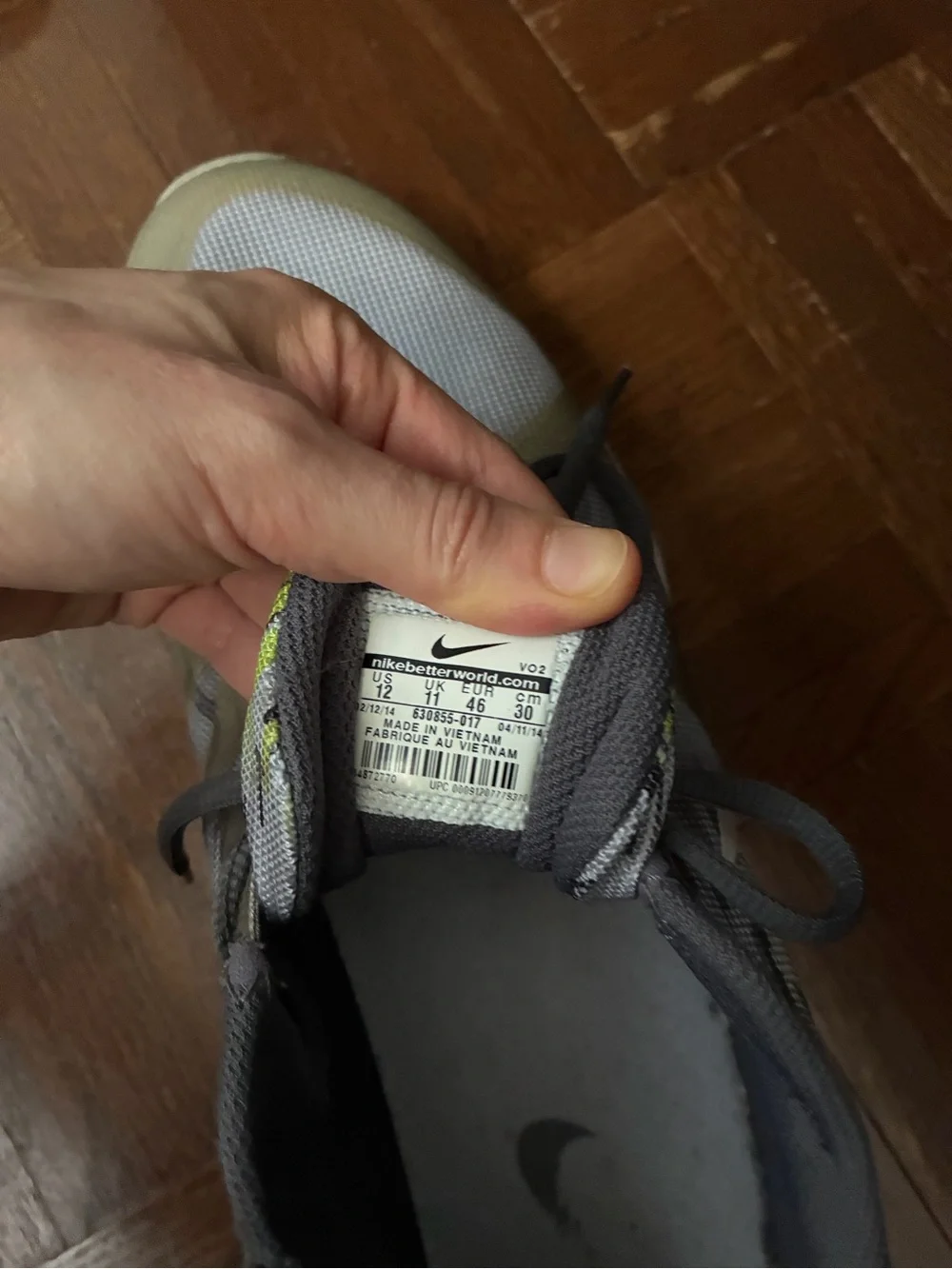 Nike breathable mesh